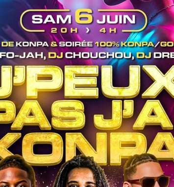 Clubbing J'Peux Pas J'Ai Konpa