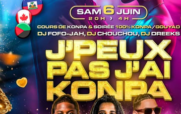 Clubbing J'Peux Pas J'Ai Konpa