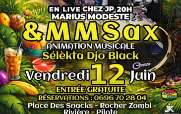 Clubbing en Live Marius Modeste et MMSax