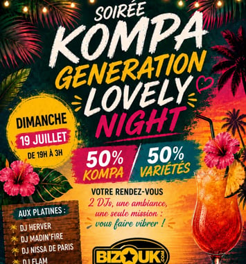 Kompa Génération Lovely Night