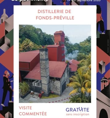 Visite commentée de la Distillerie de Fonds-Préville - Rhum J.M