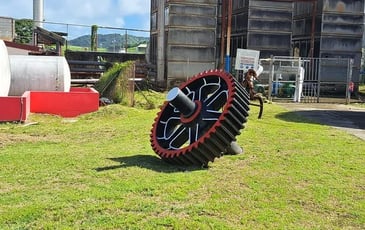 Visite de la sucrerie du Galion