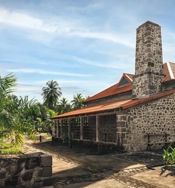 L'habitation La Salle, Sucrerie du XVIIe à Sainte Marie