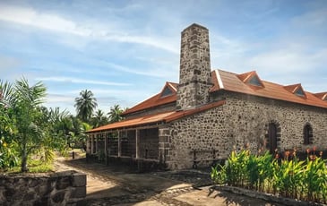 L'habitation La Salle, Sucrerie du XVIIe à Sainte Marie
