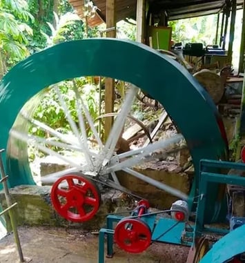 Le Moulin hydroélectrique du Gros-Morne