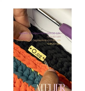 Atelier initiation au crochet