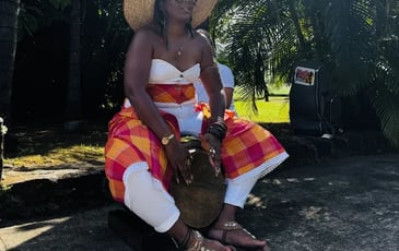 Initiation au tambour Bèlè à Sainte Marie
