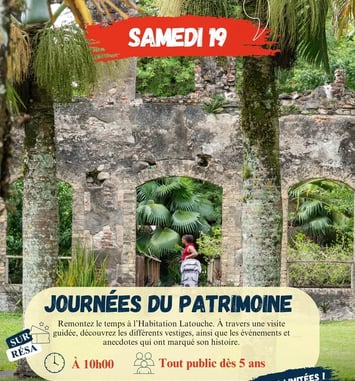 Remonter le temps à L'Habitation Latouche