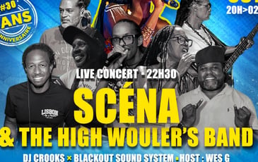 Scéna et The Highwoulers Band en concert