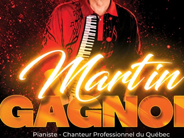 Martin Gagnon, dîner-spectacle chansons françaises