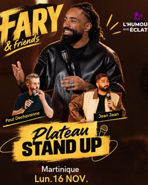 Plateau Humour aux Éclats - Fary et ses amis